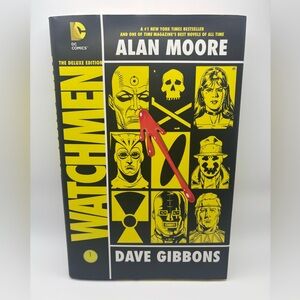 Watchmen Deluxe Edition Graphic Novel Alan Moore Dave Gibbons DC Comics Hardcov